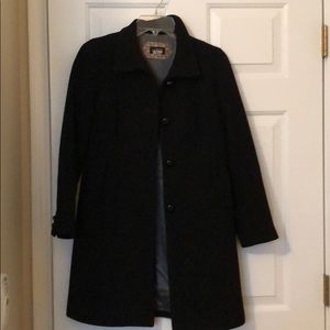Black lady coat - J Crew